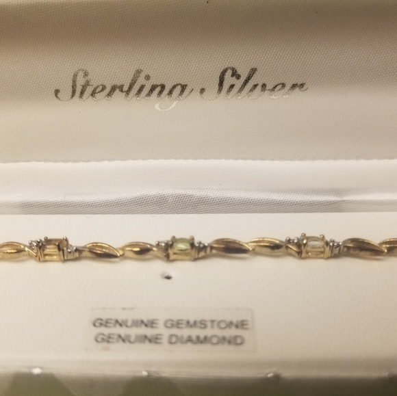 Genuine Gemstone Bracelet - Picture 2 of 7